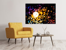 Laden Sie das Bild in den Galerie-Viewer, Leinwandbild Abstraktes Lichtspiel in Farbe