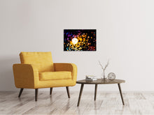 Laden Sie das Bild in den Galerie-Viewer, Leinwandbild Abstraktes Lichtspiel in Farbe