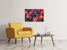Laden Sie das Bild in den Galerie-Viewer, Leinwandbild Fruchtige Beeren