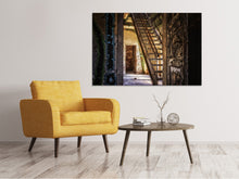 Laden Sie das Bild in den Galerie-Viewer, Leinwandbild Alte Treppe