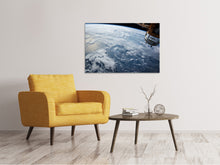 Laden Sie das Bild in den Galerie-Viewer, Leinwandbild Satelliten Bild