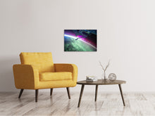 Laden Sie das Bild in den Galerie-Viewer, Leinwandbild Spektakuläres Satelliten Bild