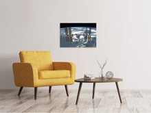 Laden Sie das Bild in den Galerie-Viewer, Leinwandbild Ein Satellit