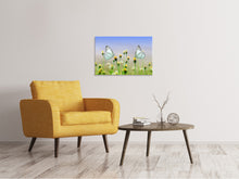 Laden Sie das Bild in den Galerie-Viewer, Leinwandbild 2 Schmetterlinge