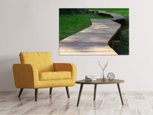 Laden Sie das Bild in den Galerie-Viewer, Leinwandbild Der Weg im Park