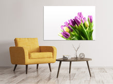 Laden Sie das Bild in den Galerie-Viewer, Leinwandbild Tulpen in XL
