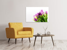 Laden Sie das Bild in den Galerie-Viewer, Leinwandbild Tulpen in XL