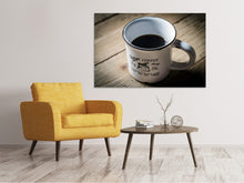 Laden Sie das Bild in den Galerie-Viewer, Leinwandbild Kaffee King