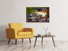 Laden Sie das Bild in den Galerie-Viewer, Leinwandbild Gepflegter Oldtimer
