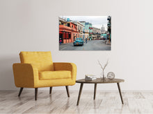 Laden Sie das Bild in den Galerie-Viewer, Leinwandbild Oldtimer Kuba
