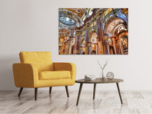 Laden Sie das Bild in den Galerie-Viewer, Leinwandbild Barocke Kirche