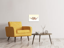 Laden Sie das Bild in den Galerie-Viewer, Leinwandbild Buntes Origami