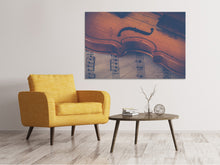 Laden Sie das Bild in den Galerie-Viewer, Leinwandbild Alte Violine