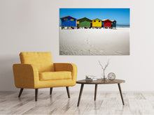 Laden Sie das Bild in den Galerie-Viewer, Leinwandbild Muizenberg Kapstadt