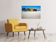 Laden Sie das Bild in den Galerie-Viewer, Leinwandbild Muizenberg Kapstadt