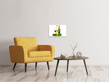 Laden Sie das Bild in den Galerie-Viewer, Leinwandbild Weisswein und Rotwein