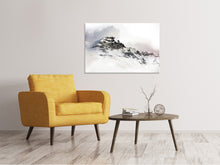 Laden Sie das Bild in den Galerie-Viewer, Leinwandbild Ein Winter in den Bergen