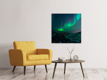 Laden Sie das Bild in den Galerie-Viewer, Leinwandbild Faszination Nordlicht