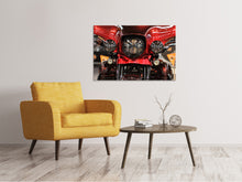 Laden Sie das Bild in den Galerie-Viewer, Leinwandbild Motorrad Männertraum