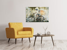 Laden Sie das Bild in den Galerie-Viewer, Leinwandbild Fahrrad Graffiti