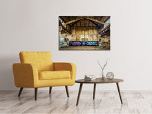Laden Sie das Bild in den Galerie-Viewer, Leinwandbild Loft Graffiti