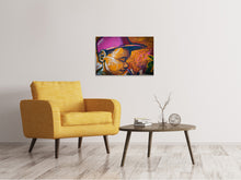 Laden Sie das Bild in den Galerie-Viewer, Leinwandbild Coole Wandbemalung