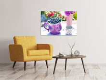 Laden Sie das Bild in den Galerie-Viewer, Leinwandbild Süsse Blaubeeren