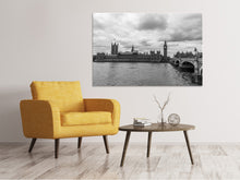 Laden Sie das Bild in den Galerie-Viewer, Leinwandbild Wolken über London