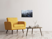 Laden Sie das Bild in den Galerie-Viewer, Leinwandbild Alte Holzbrücke im Wald