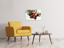 Laden Sie das Bild in den Galerie-Viewer, Leinwandbild Close up Apfelbaum