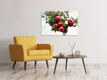 Laden Sie das Bild in den Galerie-Viewer, Leinwandbild Close up Apfelbaum