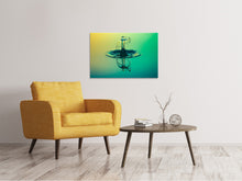 Laden Sie das Bild in den Galerie-Viewer, Leinwandbild Der faszinierende Wassertropfen