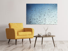 Laden Sie das Bild in den Galerie-Viewer, Leinwandbild Ein Wand aus Regen