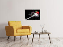 Laden Sie das Bild in den Galerie-Viewer, Leinwandbild Paprika Splash XL