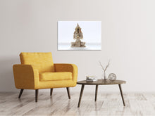 Laden Sie das Bild in den Galerie-Viewer, Leinwandbild Skulptur eines Buddhas