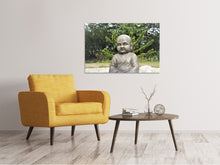 Laden Sie das Bild in den Galerie-Viewer, Leinwandbild Der weise Buddha