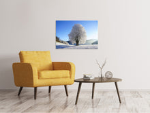 Laden Sie das Bild in den Galerie-Viewer, Leinwandbild Winter Märchen