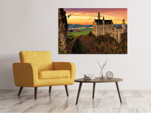 Laden Sie das Bild in den Galerie-Viewer, Leinwandbild Beeindruckendes Schloss