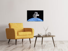 Laden Sie das Bild in den Galerie-Viewer, Leinwandbild Im Raumanzug