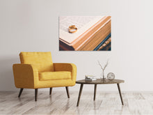 Laden Sie das Bild in den Galerie-Viewer, Leinwandbild Die goldenen Eheringe