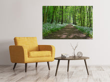 Laden Sie das Bild in den Galerie-Viewer, Leinwandbild Wir lieben den Sommer im Wald