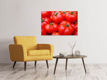 Laden Sie das Bild in den Galerie-Viewer, Leinwandbild Frische Tomaten