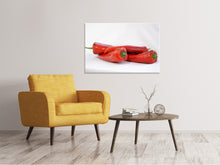 Laden Sie das Bild in den Galerie-Viewer, Leinwandbild Chilis