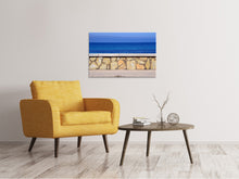 Laden Sie das Bild in den Galerie-Viewer, Leinwandbild An der Strandpromenade