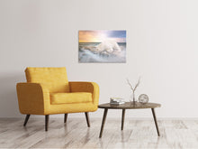 Laden Sie das Bild in den Galerie-Viewer, Leinwandbild Der Eisbär und das Meer