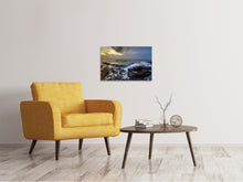 Laden Sie das Bild in den Galerie-Viewer, Leinwandbild Abendstimmung am Meer