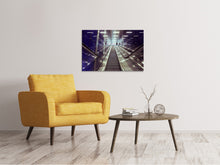 Laden Sie das Bild in den Galerie-Viewer, Leinwandbild Moderne Rolltreppen