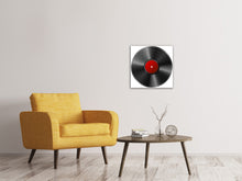 Laden Sie das Bild in den Galerie-Viewer, Leinwandbild Retro Schallplatte