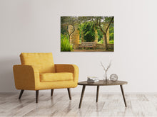 Laden Sie das Bild in den Galerie-Viewer, Leinwandbild Erholung im Park