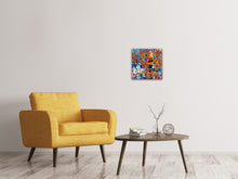 Laden Sie das Bild in den Galerie-Viewer, Leinwandbild Graffiti Ufos